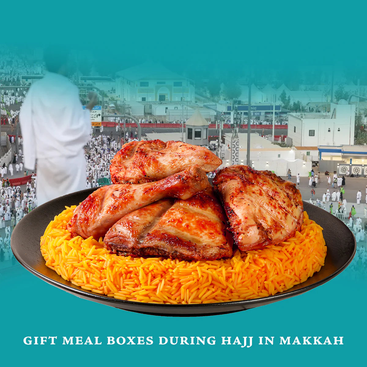 Gift Meals During Hajj for Pilgrims in Makkah