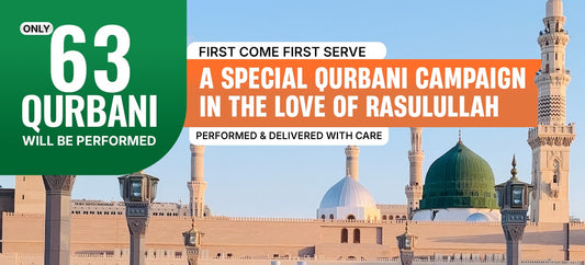 Perform Qurbani in the name of Rasulullah ﷺ in Makkah