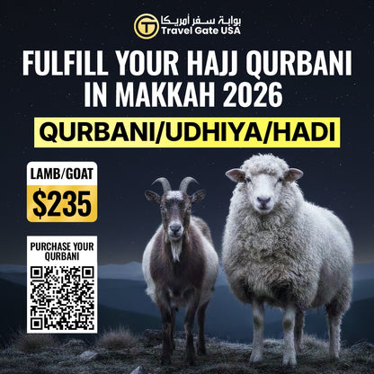 Perform Qurbani/Udhiyah for Hajj 2026 in Makkah