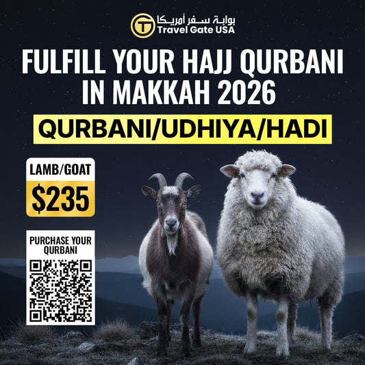 Perform Qurbani/Udhiyah for Hajj 2026 in Makkah