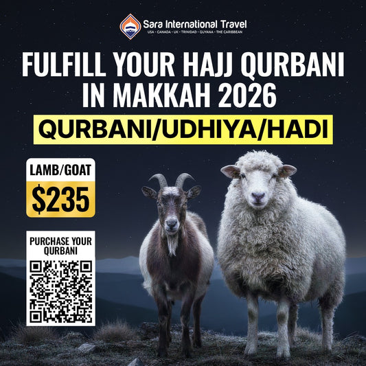Perform Qurbani/Udhiyah for Hajj 2026 in Makkah